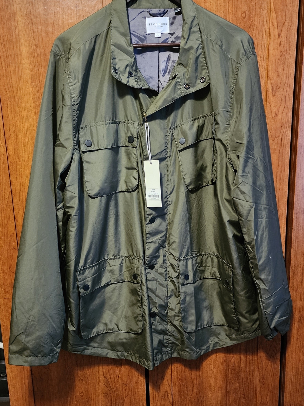 Five Four Olive Green Lightweight Jacket
